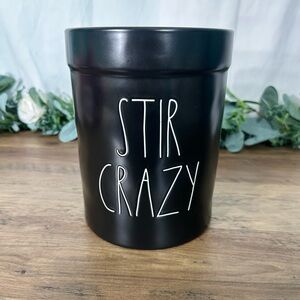 Rae Dunn STIR CRAZY utensil crock